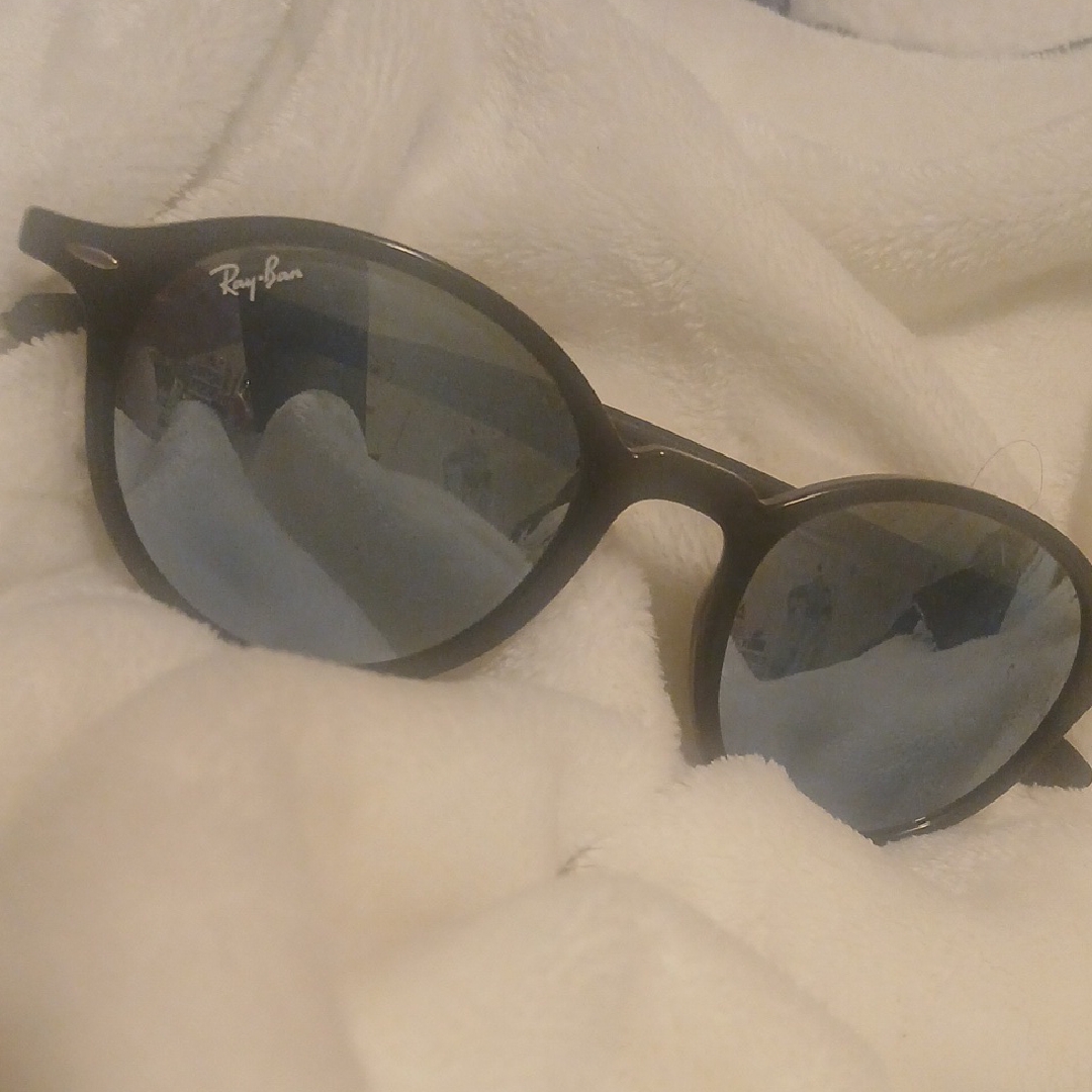 Ray-Ban Liteforce Phantos 'Silver Flash" With Black Nylon Rims